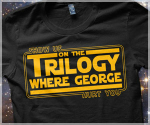 Show Us On The Trilogy Where George Hurt You T-Shirt, Funny Star Wars Parody Shirt, George Lucas shirt