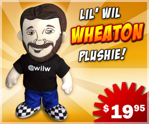 Wil Wheaton Plushie, Lil Wil Wheaton Plush Toy, Doll
