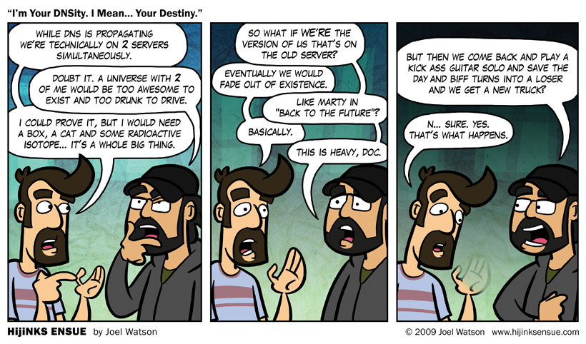I’m Your DNSity. I Mean… Your Destiny.