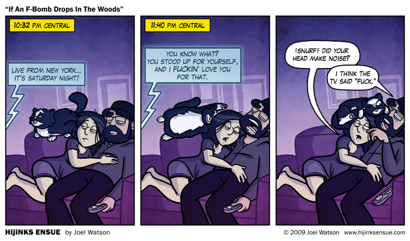 If An F-Bomb Drops In The Woods