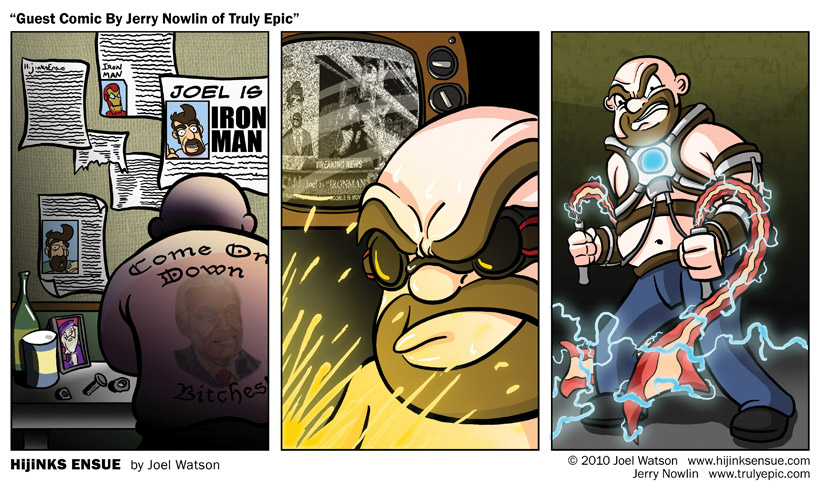 Guest Comic By Jerry Nowlin of TrulyEpic.com