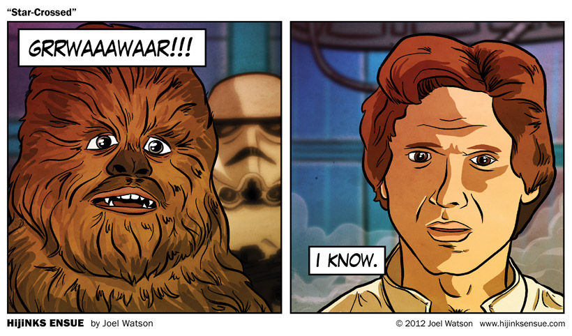 Let the Wookiee win... your heart. Let the Wookiee win... your heart.
