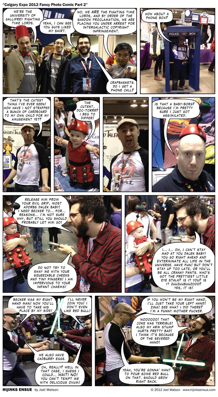 I'm sure those guys in panel one we just fooling around. At worst they had probably just planned a murdery-wurdery suicide pacty-wacty. 