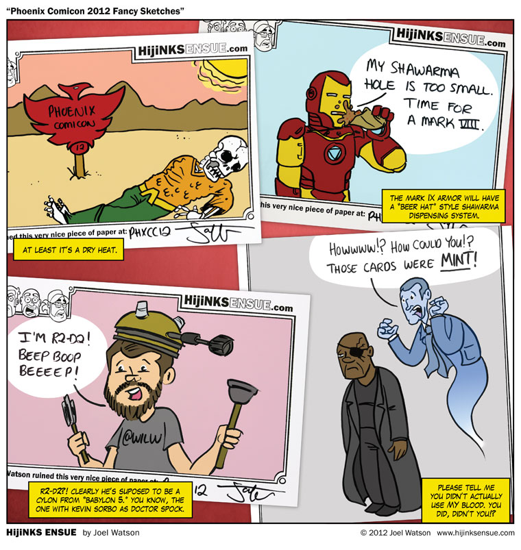 Every time Samuel L. Jackson is on screen in 'The Avengers' I expect him to start yelling, 'Where's my super suit?'
