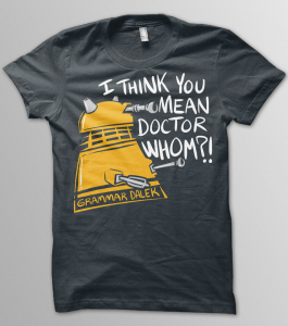 Grammar Dalek Ladies Shirts