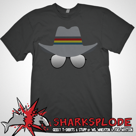 sparks mcgee t-shirt wil wheaton sharksplode