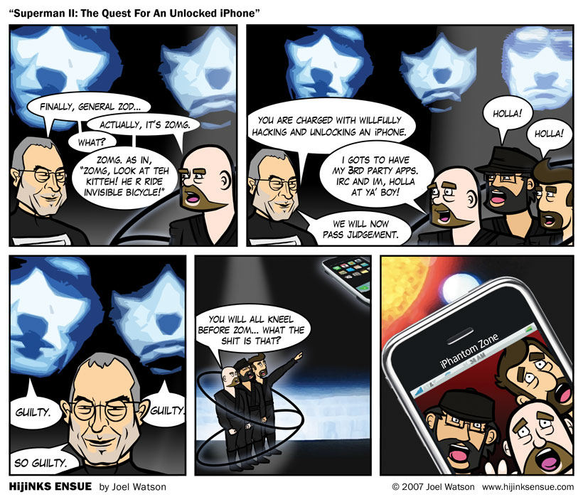 Superman II: The Quest For an Unlocked iPhone